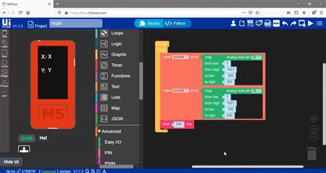 m5stack rfid reader|m5stack uiflow.